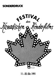 KJK-Sonderdruck FESTIVAL DES KANADISCHEN KINDERFILMS (1991)